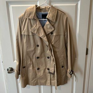 Banana Republic Belted Trench Coat (Size: L)